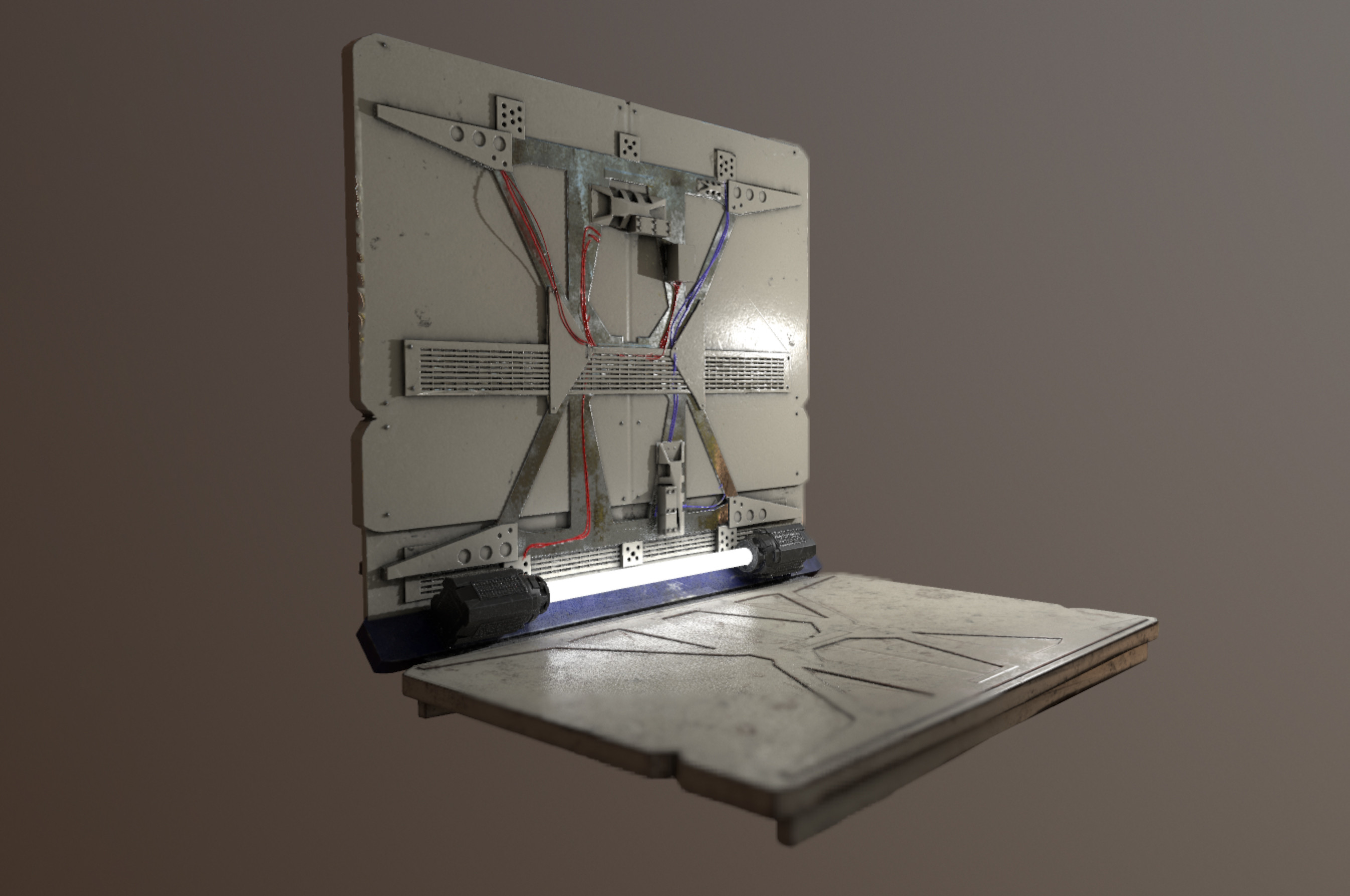 Sci-Fi Wall Piece