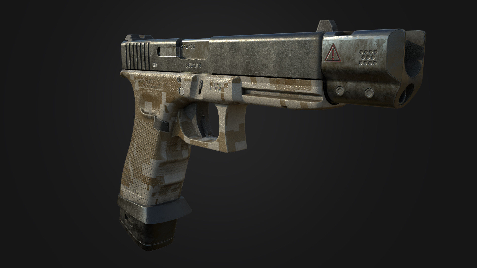 Samuel Wall Custom Glock 17 Gen 4 The sky is the limit here…especially if you're going with custom. samuel wall custom glock 17 gen 4