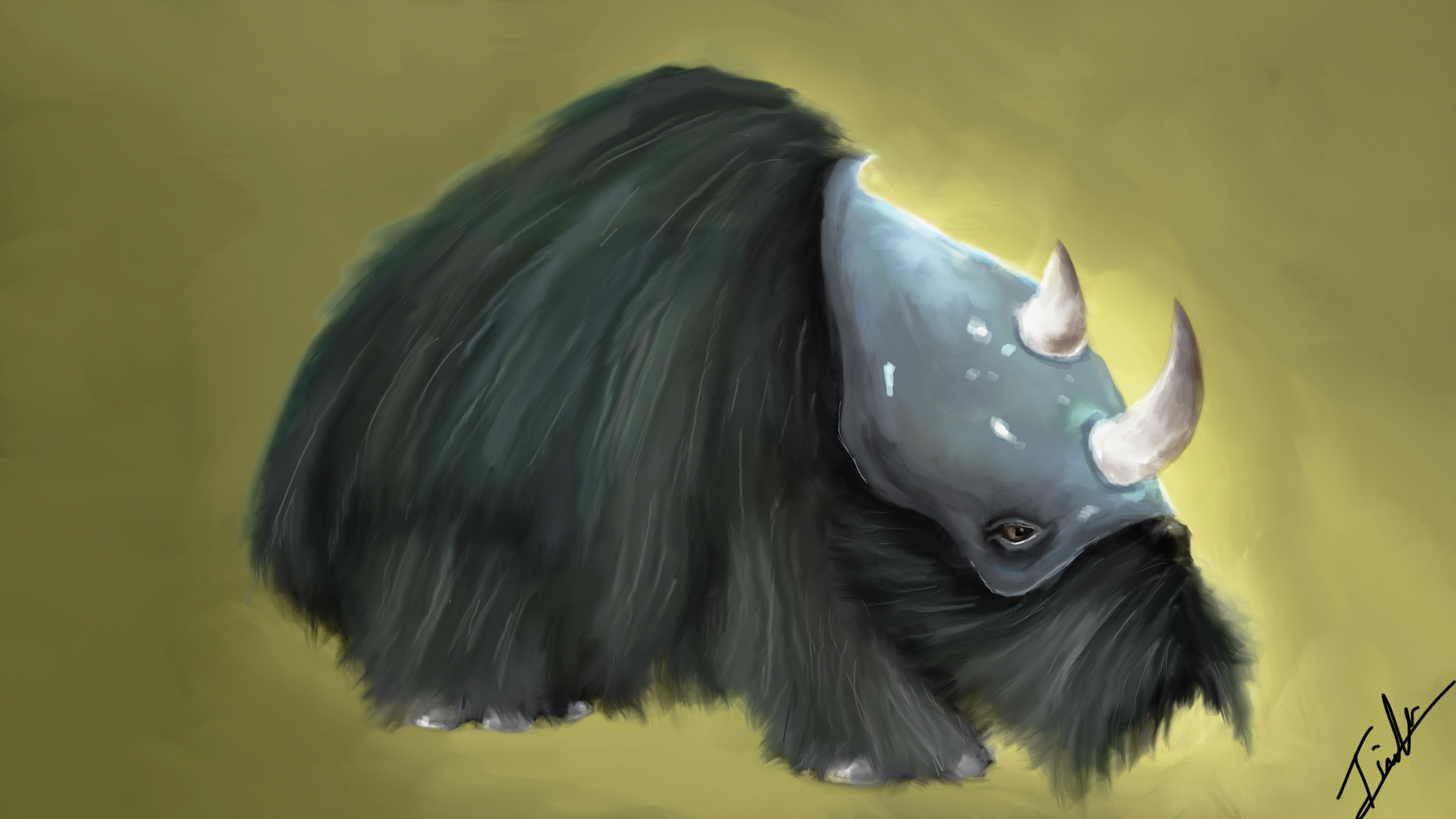 Artstation Fantasy Animal 1 Tim Howe