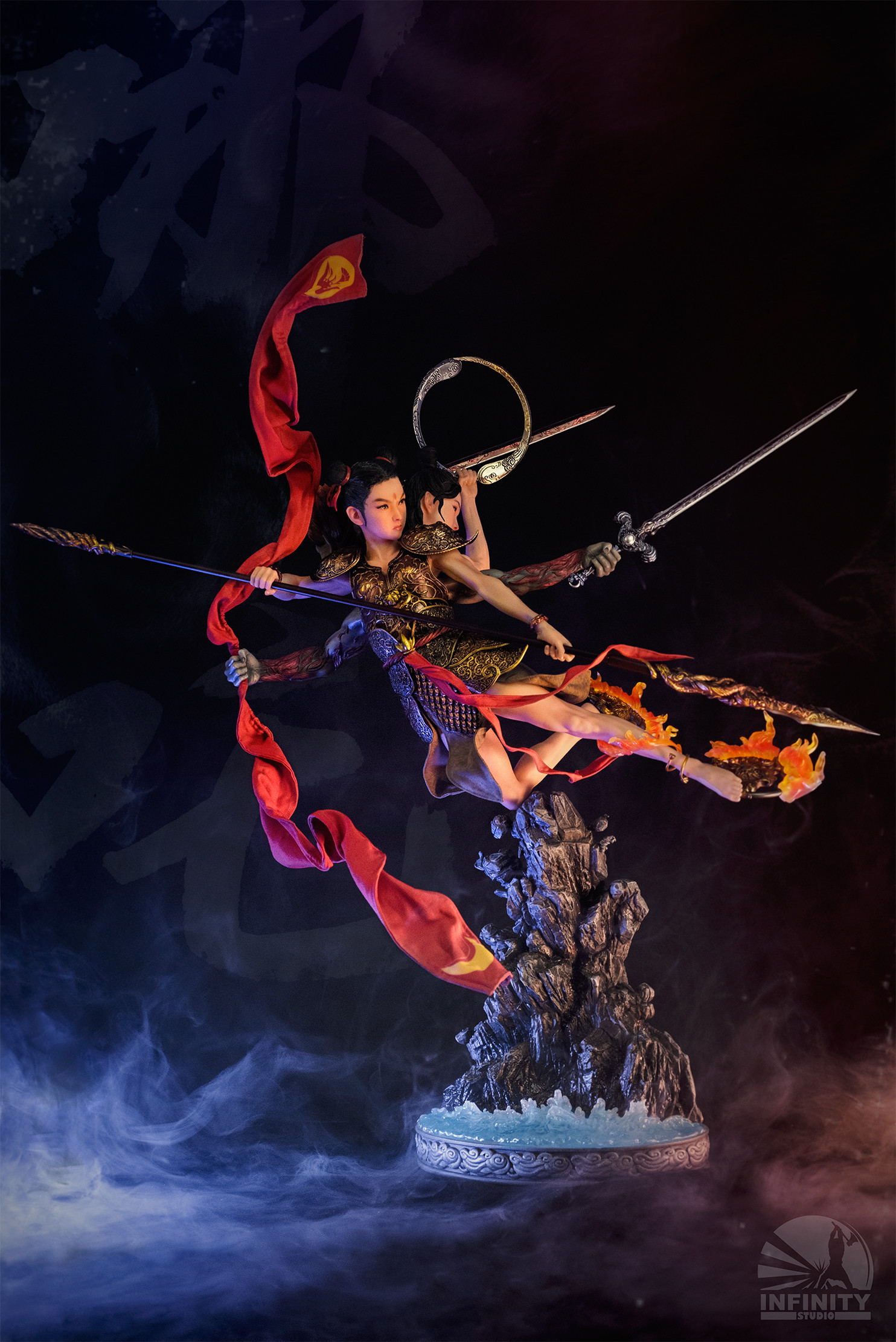 Qi Sheng Luo - Neza Colored Version 哪吒上色版