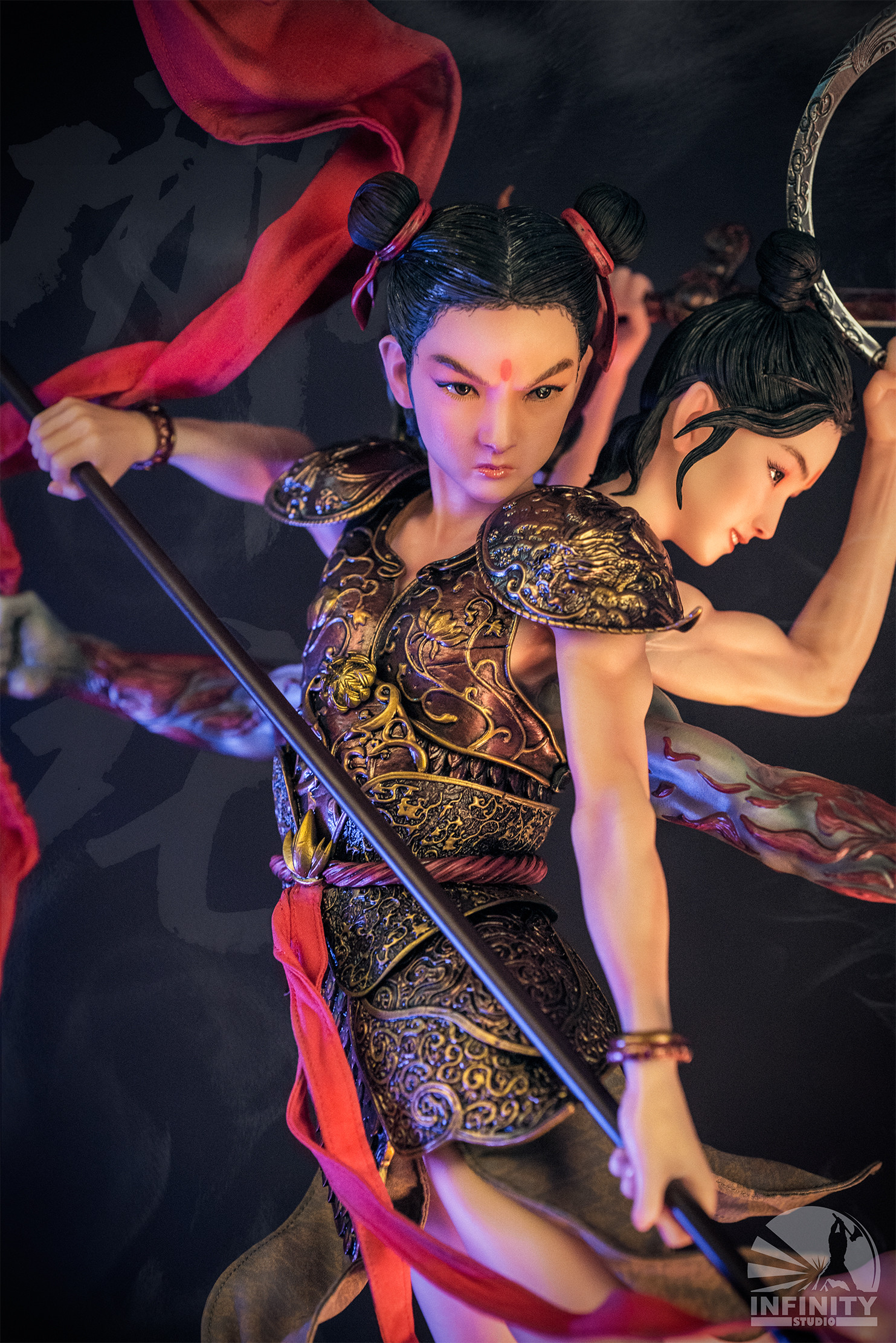 Qi Sheng Luo - Neza Colored Version 哪吒上色版