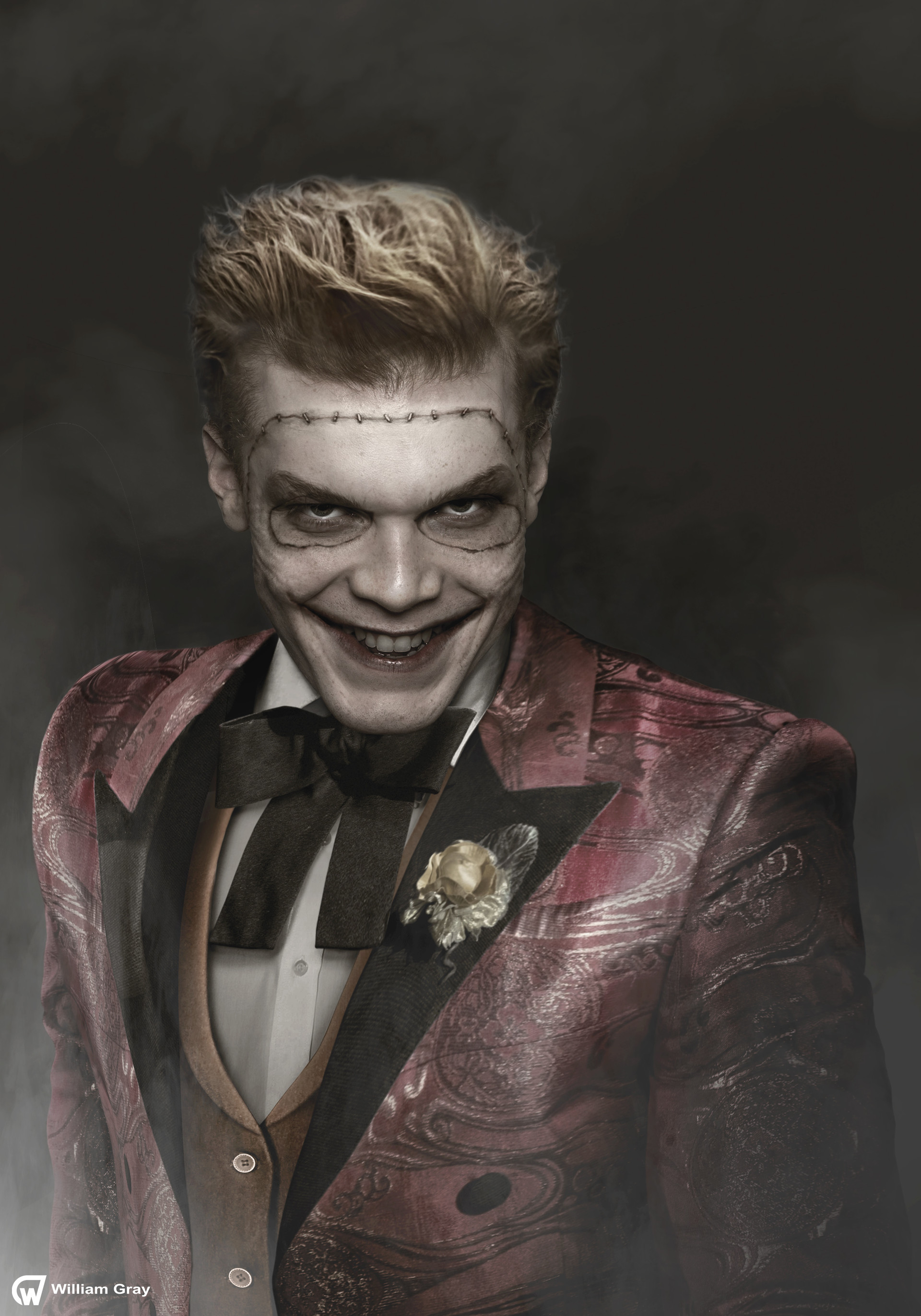 Artstation Gotham Season 4 Smoke Jerome William Gray