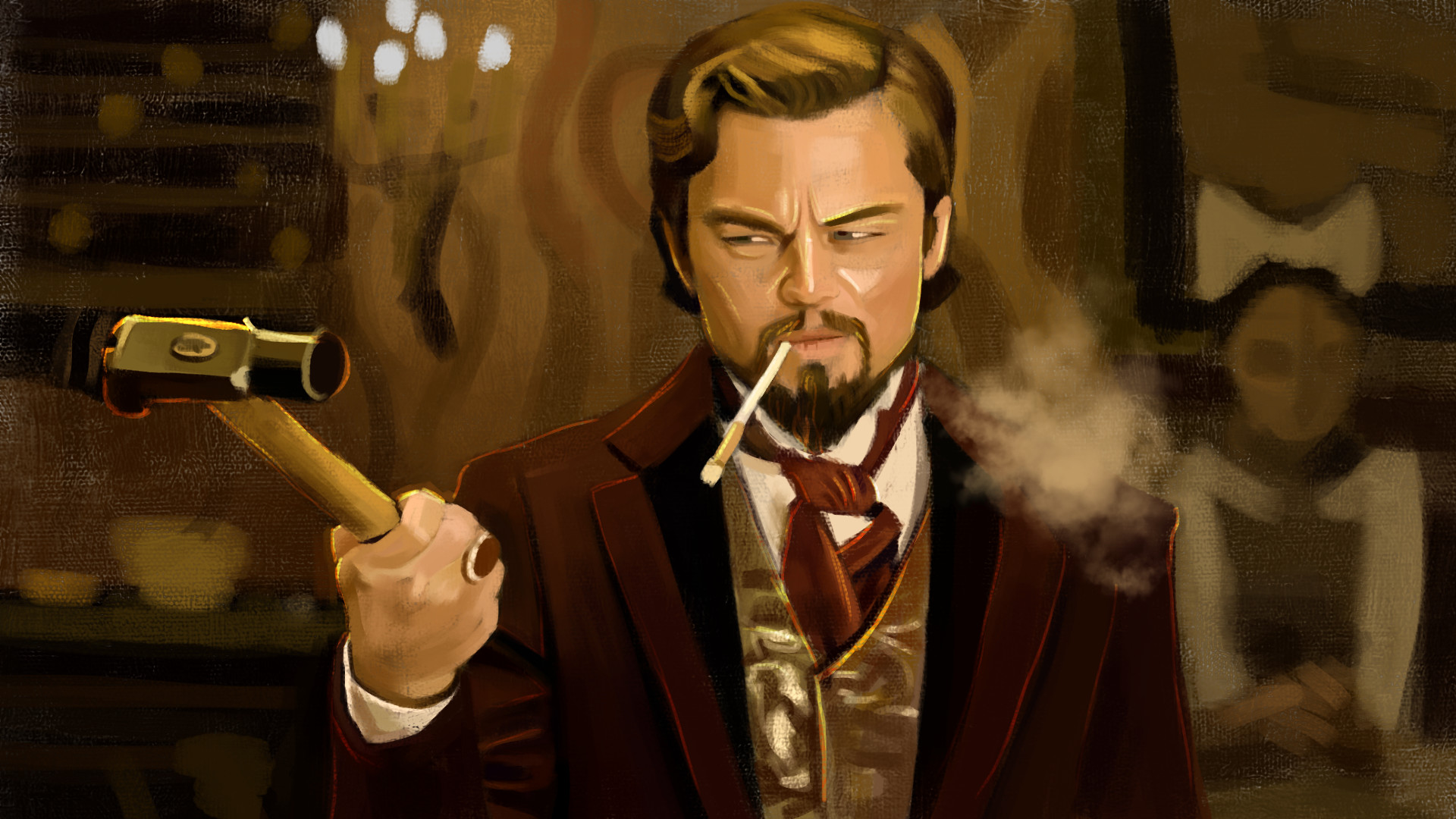 Artstation Calvin Candie Study From Django Unchained Bilal