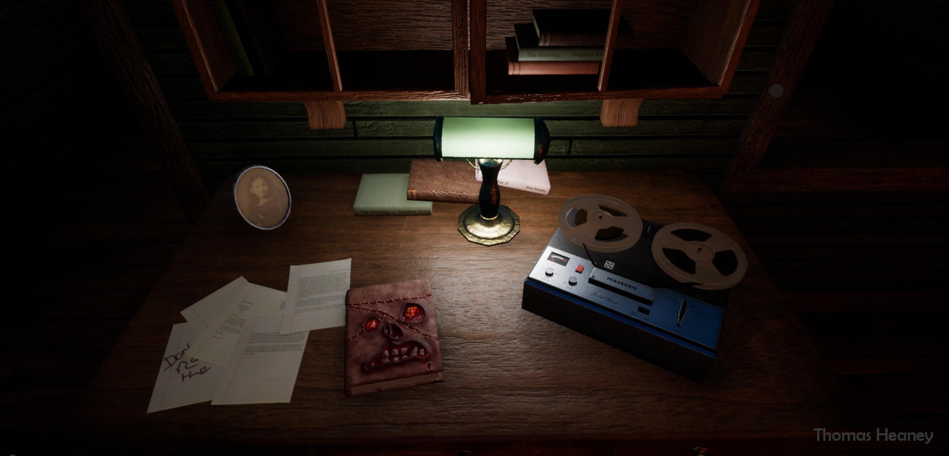 Artstation Evil Dead Cabin Thomas Heaney