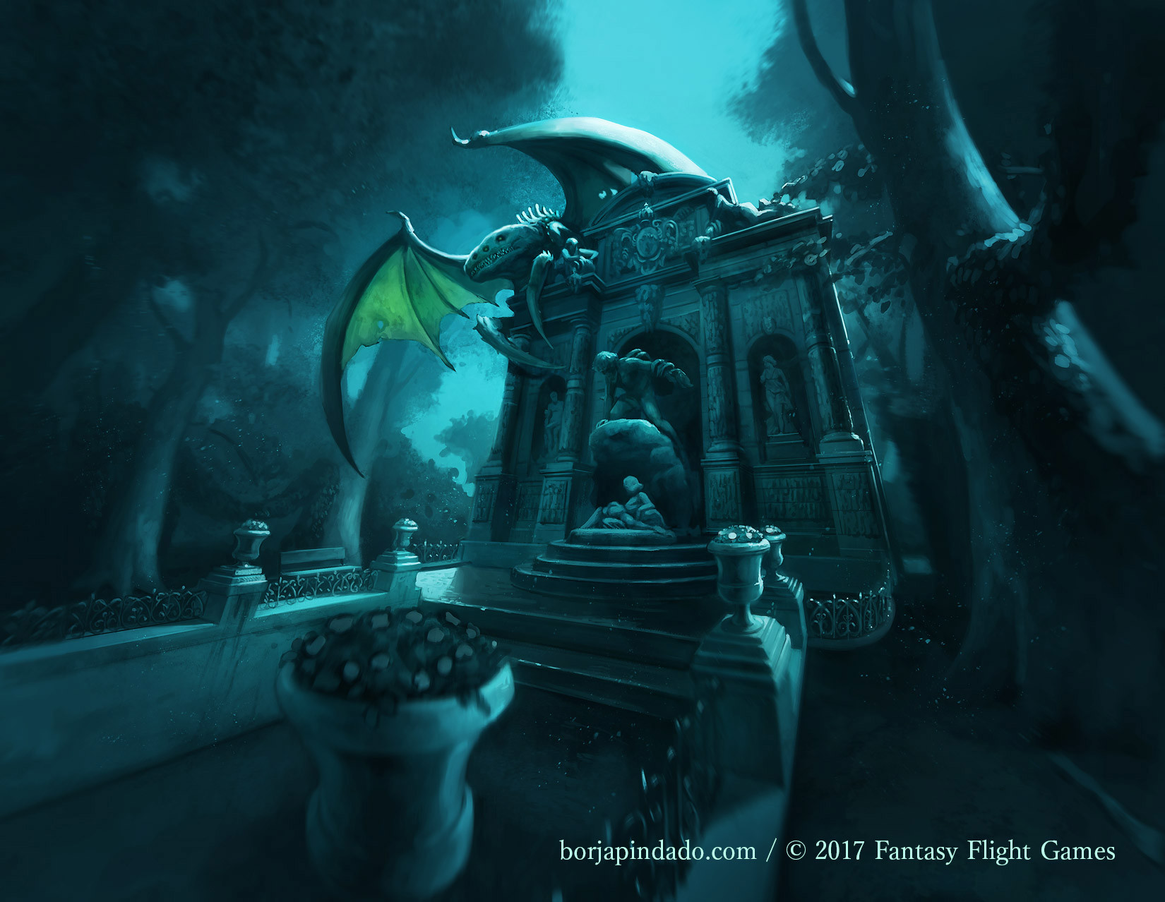 Artstation Arkham Horror Borja Pindado