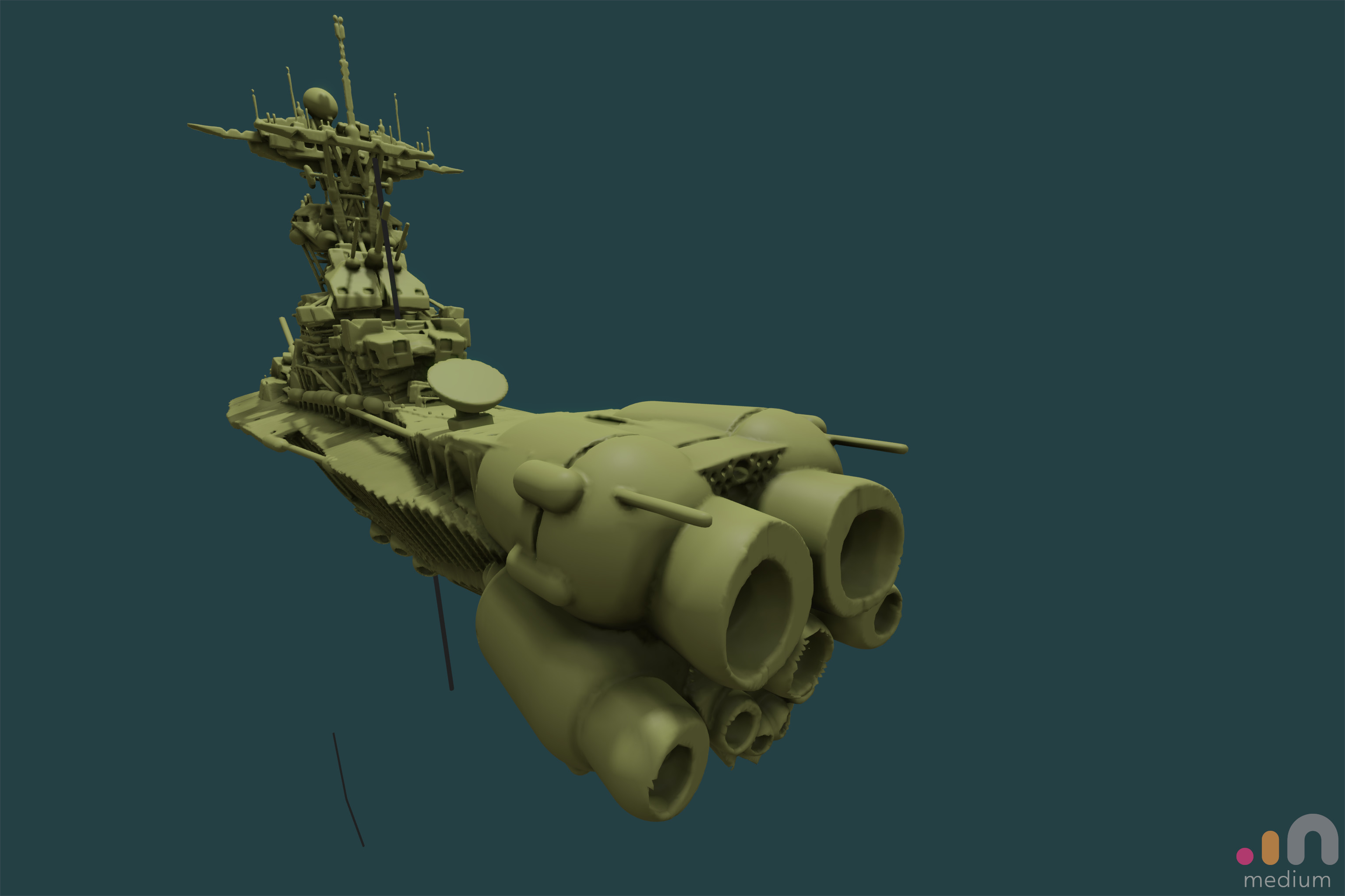 Done in Oculus Medium
