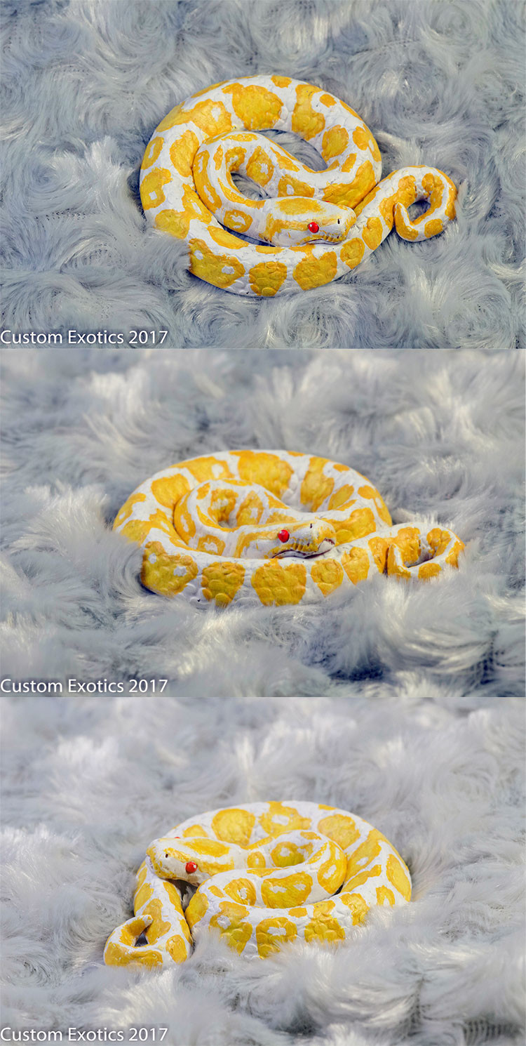 BALL PYTHON RUBBER SNAKE-M