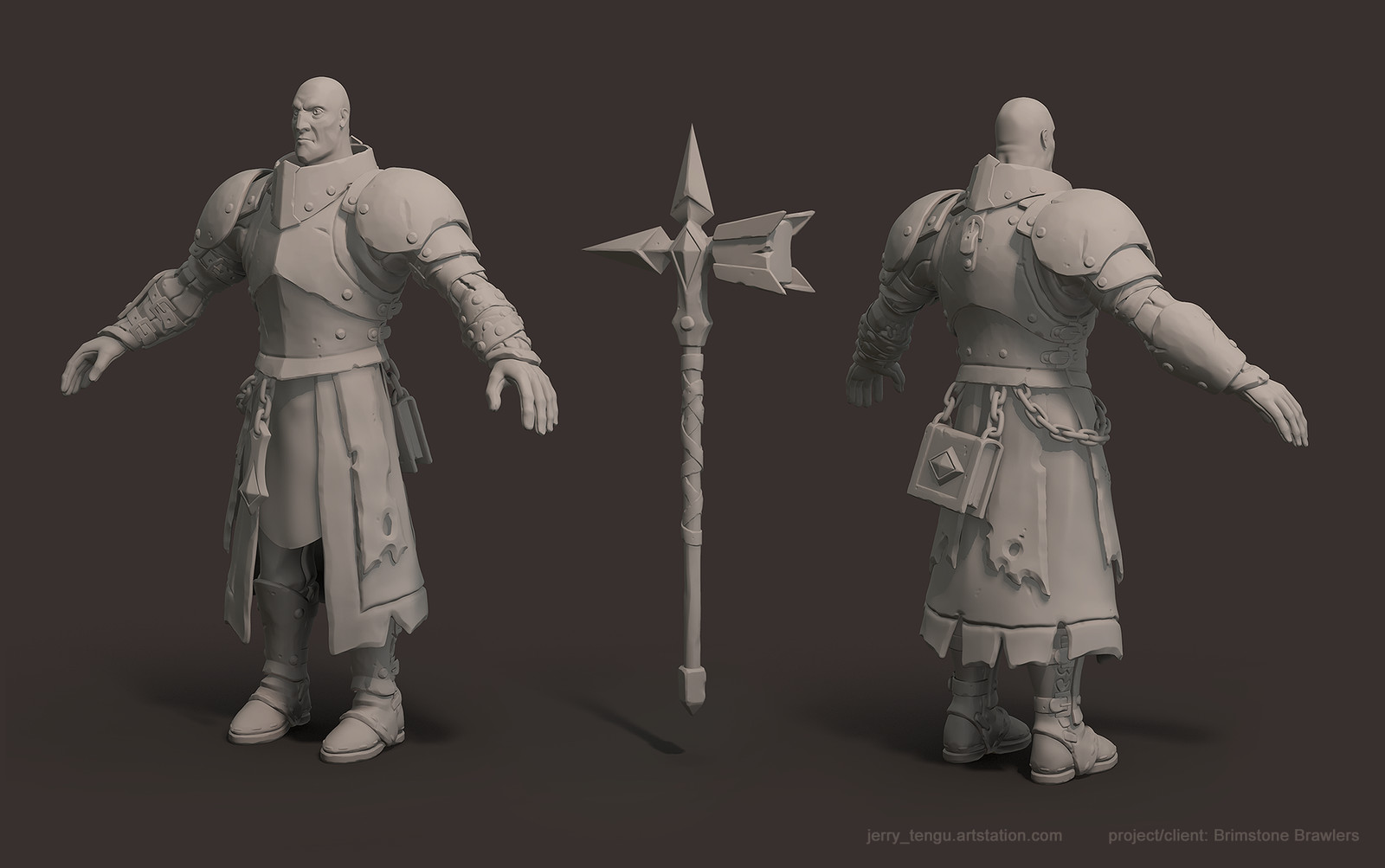 high-poly sculpt