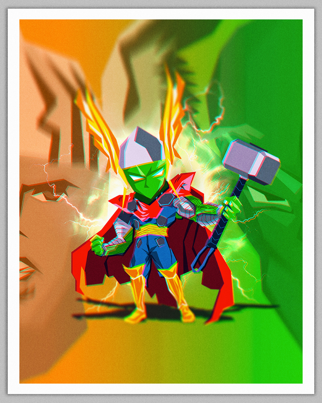 Piccolo x Thor 