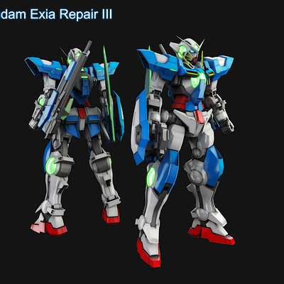 ArtStation - PPGN-001 Gundam Amazing Exia