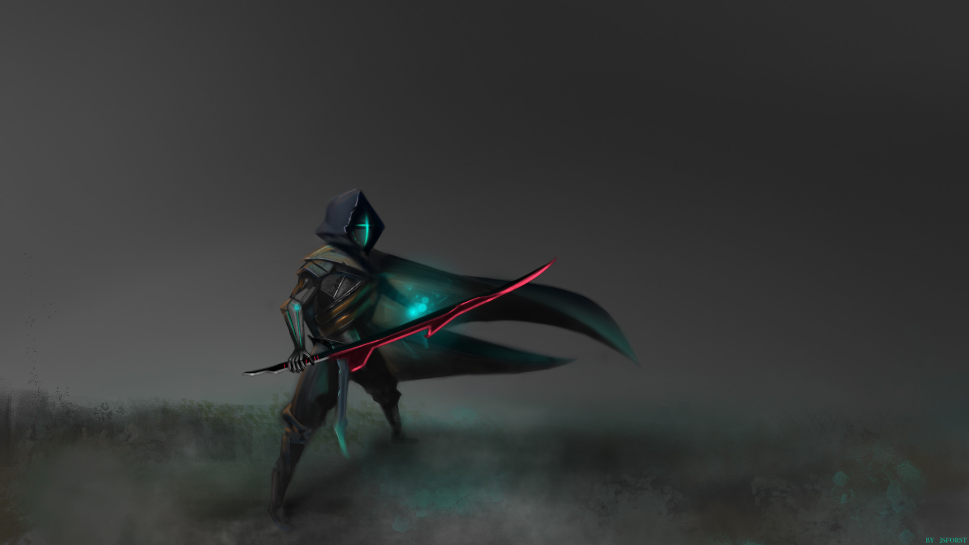 ArtStation - mechanical magician assassin