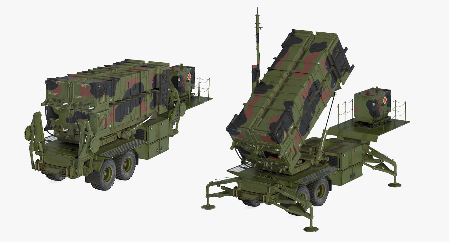 Andrey Simonenko - 3D MIM-104 Patriot SAM Rigged