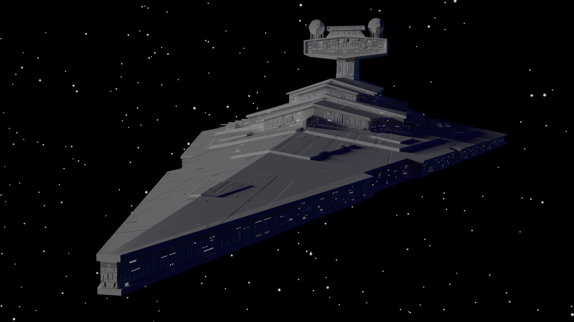 Artstation Star Destroyer Fan Art Daniel Johnson