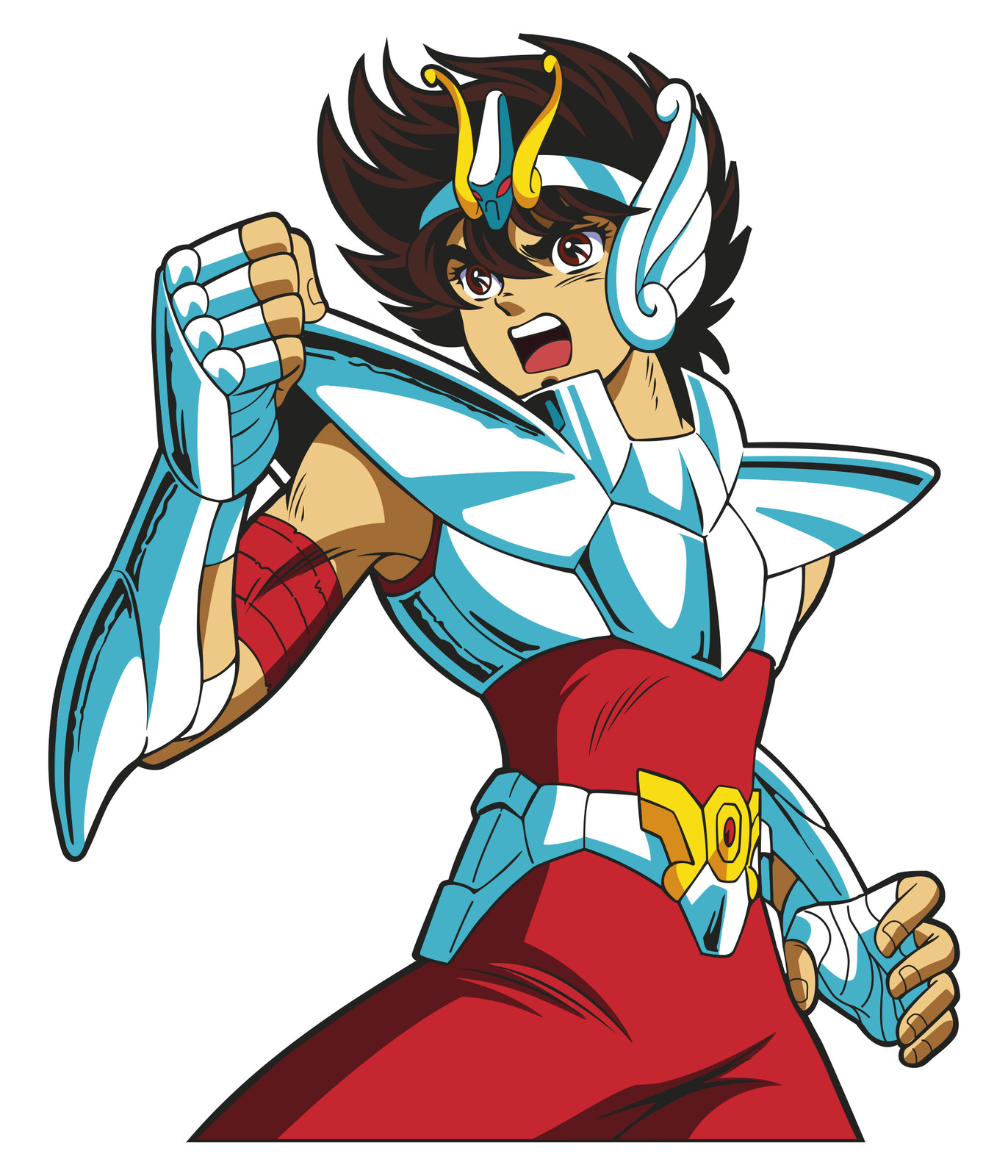 LUIS CARDENAS - FAN ART SAINT SEIYA in vector