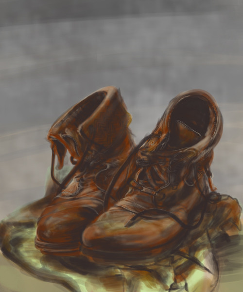 Ashish Kumar Shoes Inspired By Vincent Van Gogh