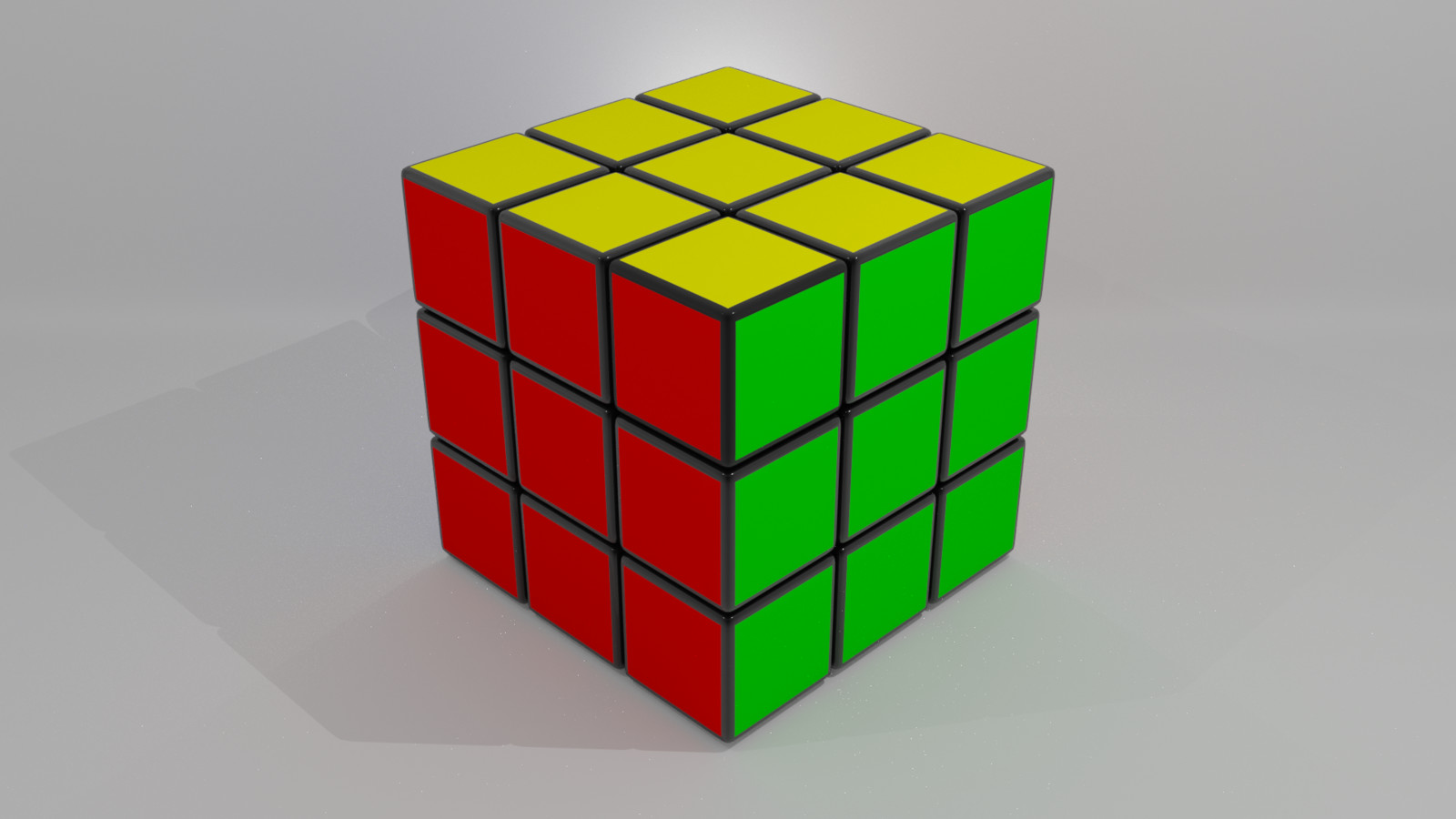 Rubix Cube Animation + Render.