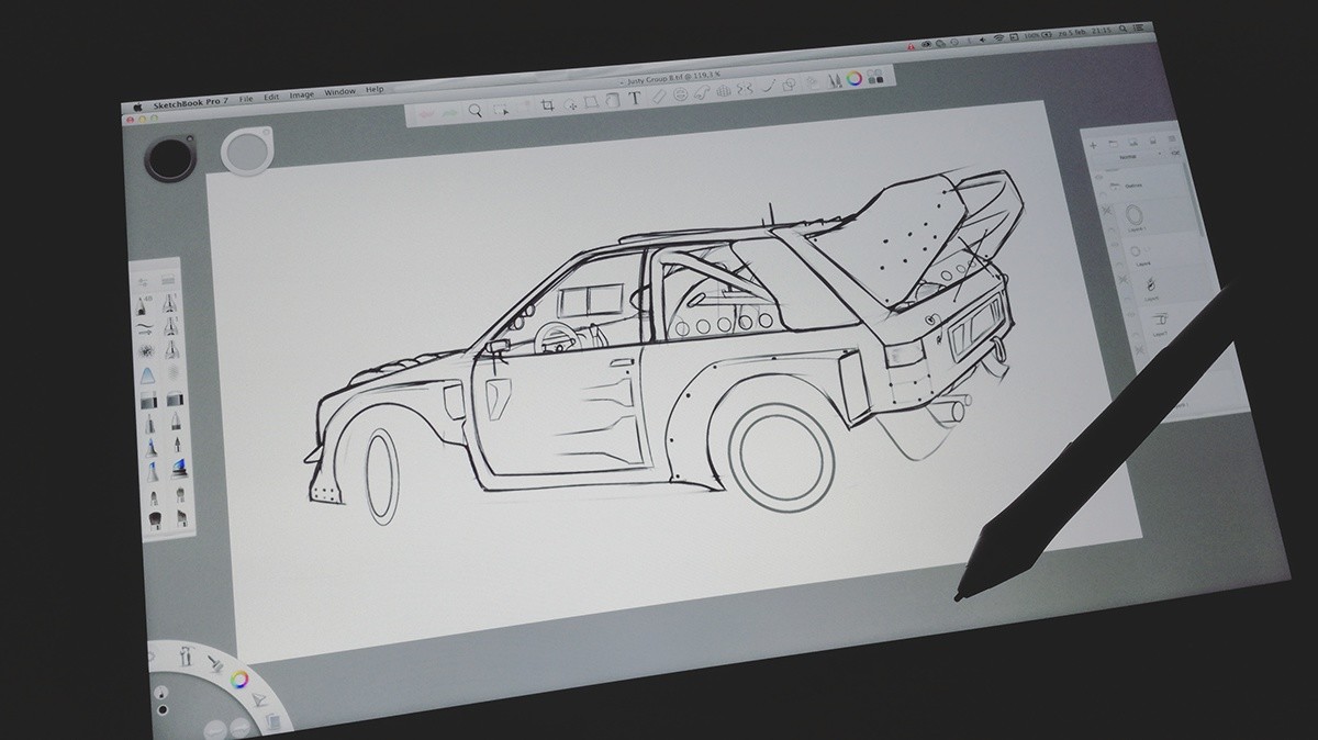 Как рисовать sketchbook на планшете в autodesk