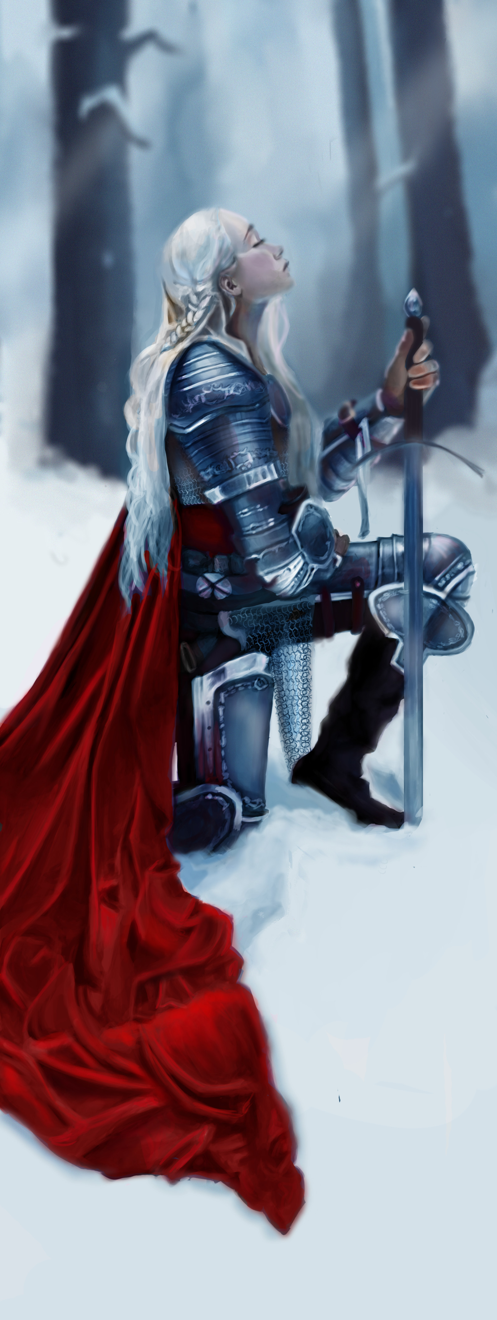 ArtStation - Winter Knight