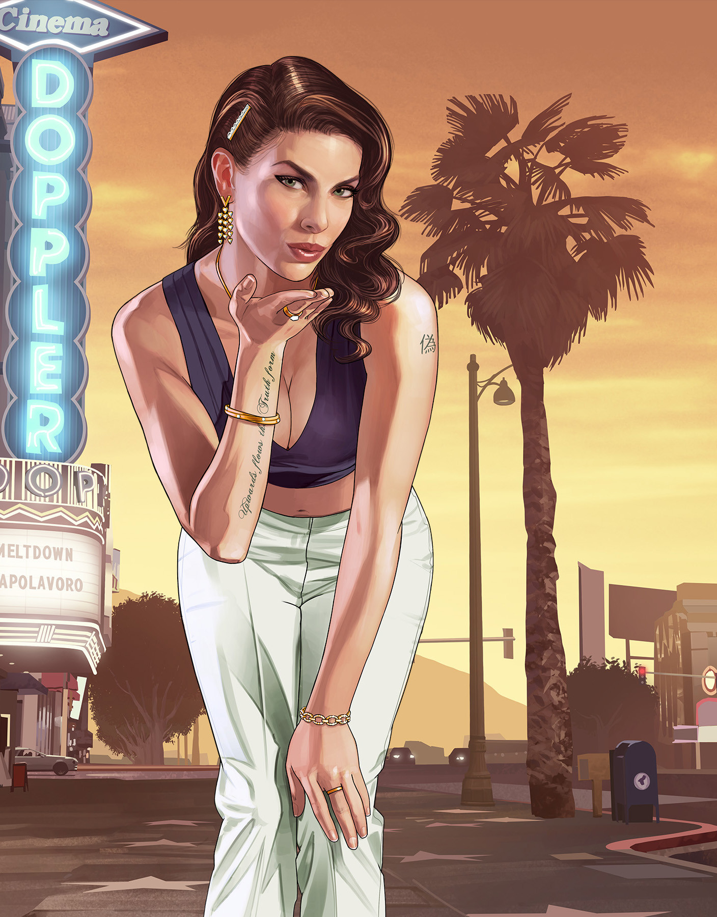 Artstation Grand Theft Auto V Anthony Macbain