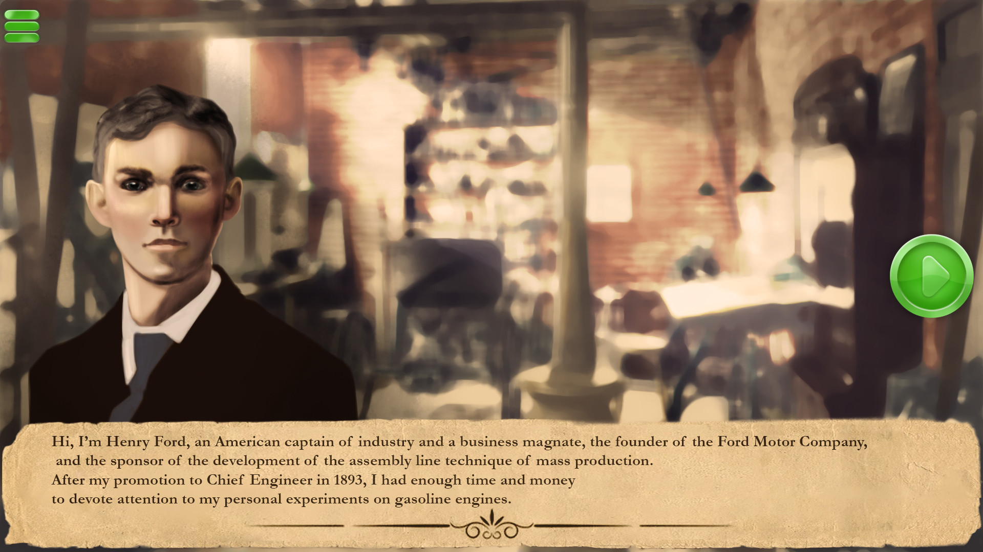 Artstation Soncept For An Interactive Story About Henry Ford