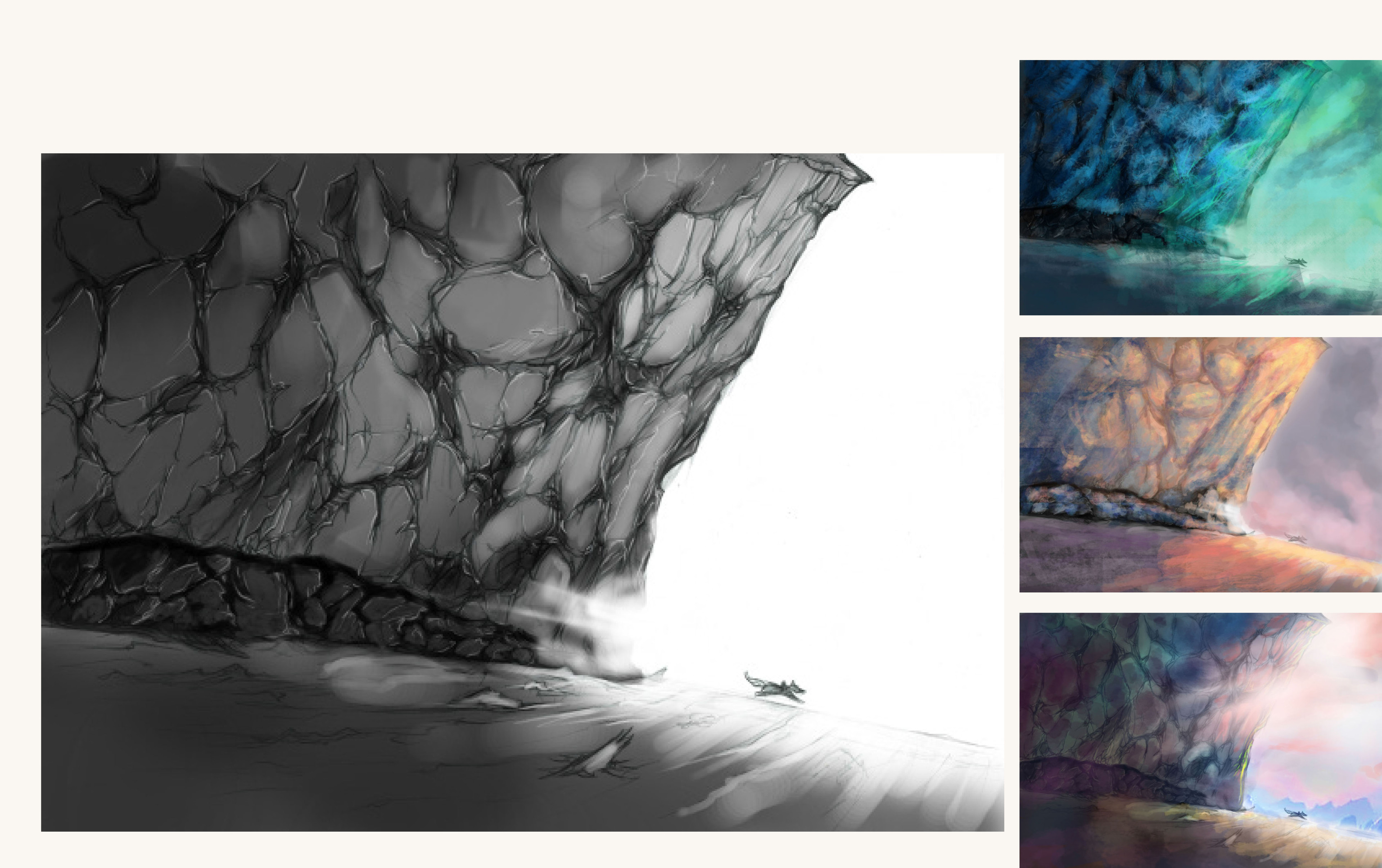 Environment Concept Art 
Photoshop