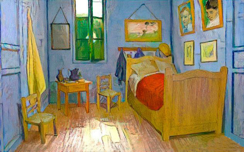 Artstation Van Gogh S Bedroom In Arles 3d C Ferro