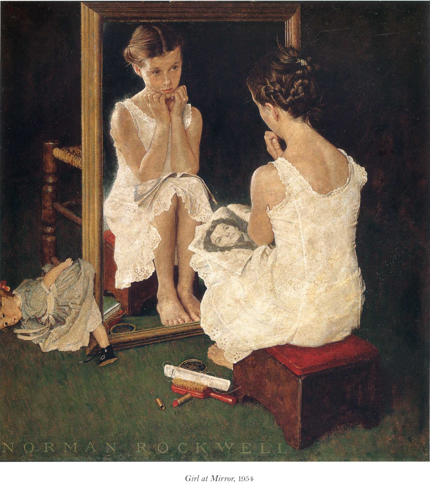 Keanu Vallier Rockwell Girl At Mirror Download this premium vector about man looking in the mirror, and discover more than 11 million professional graphic resources on freepik. keanu vallier rockwell girl at mirror