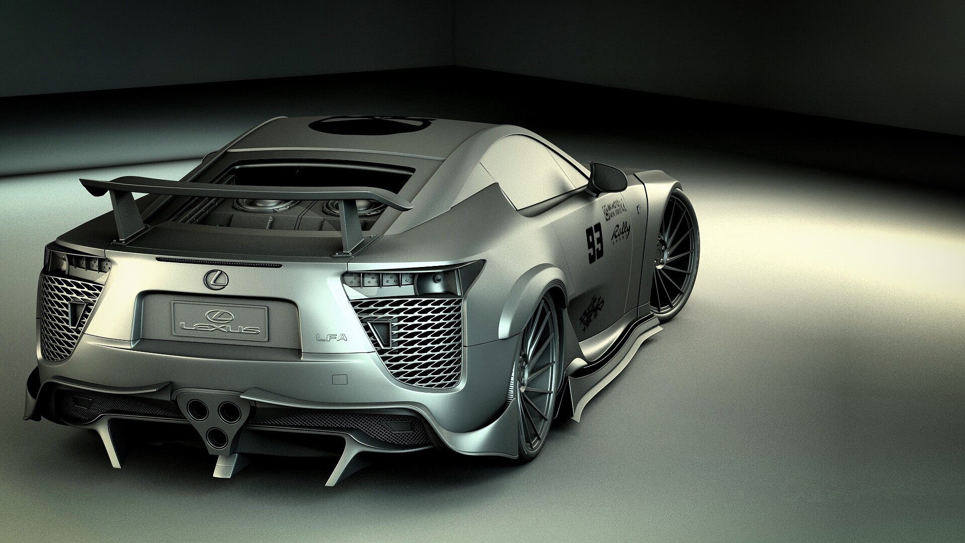 Artstation Lexus Lfa Customized Version Sajad Heidary