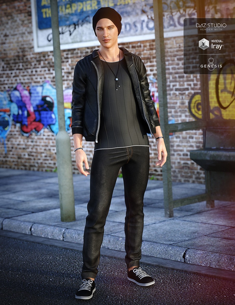 LNY Fashion Outfit for Genesis 8.1 Male