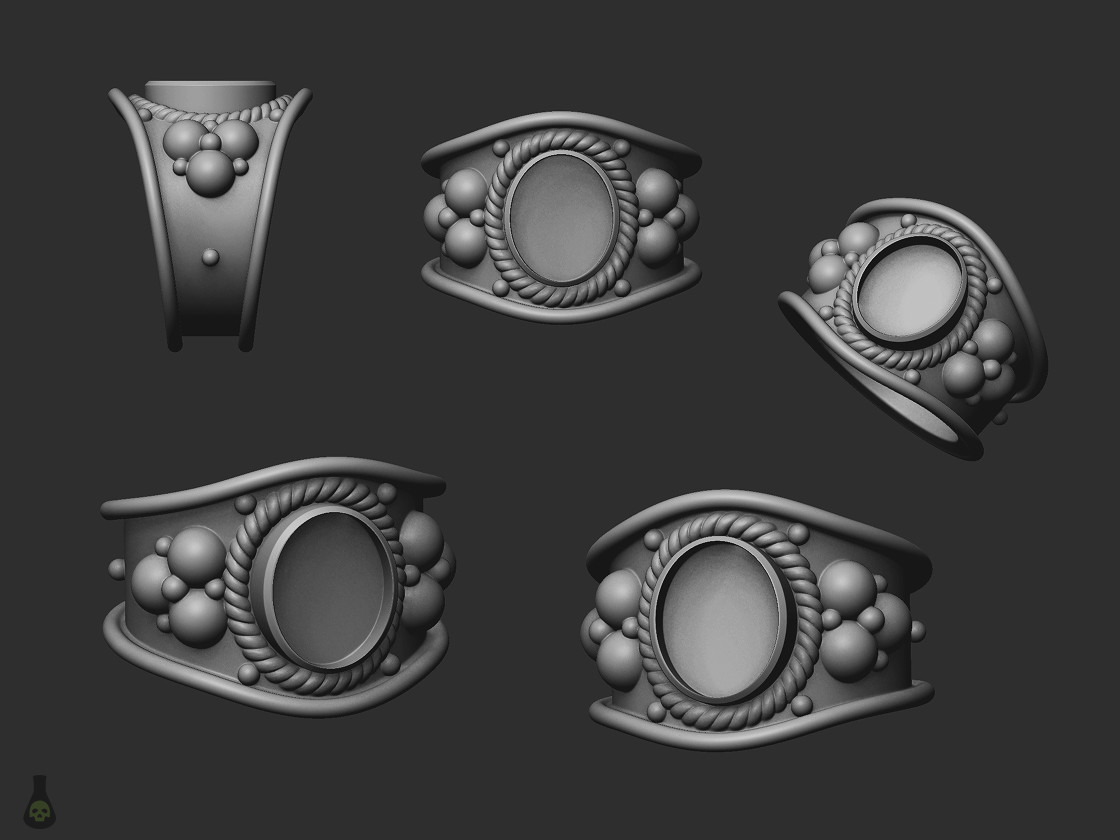 Eduardo Balestrini 3d Print Jewelry Design