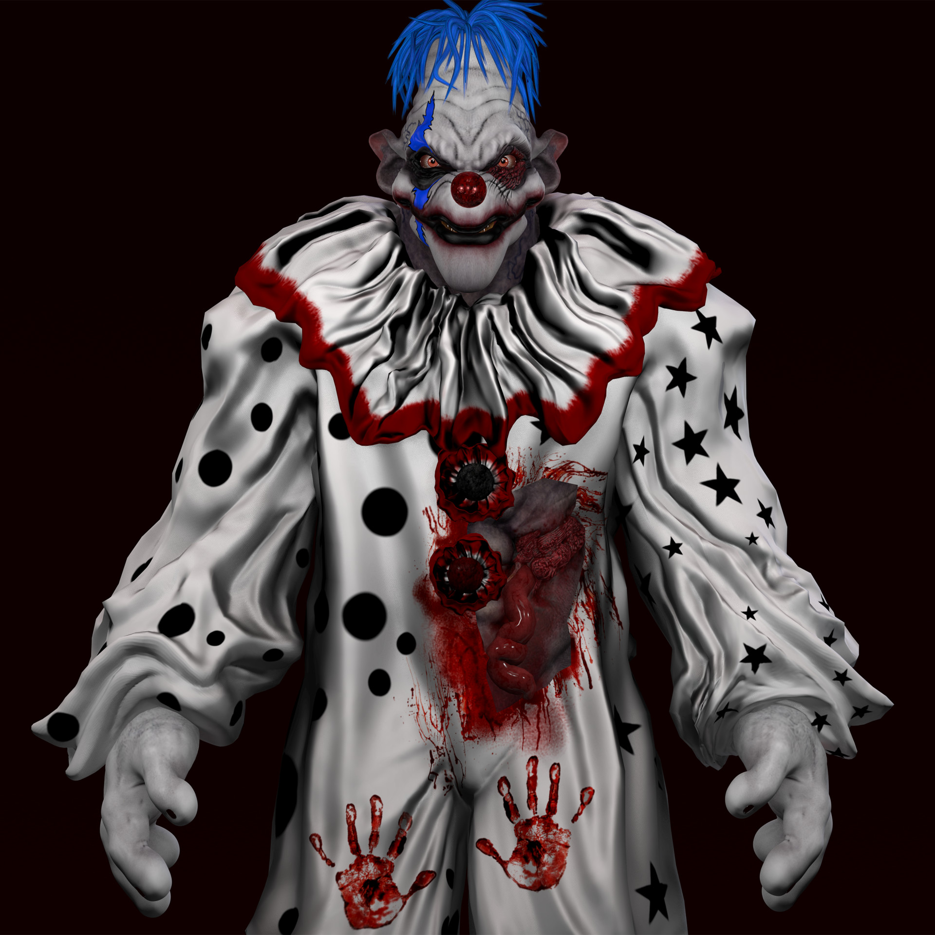 Artstation Killer Clown Mark Palcko