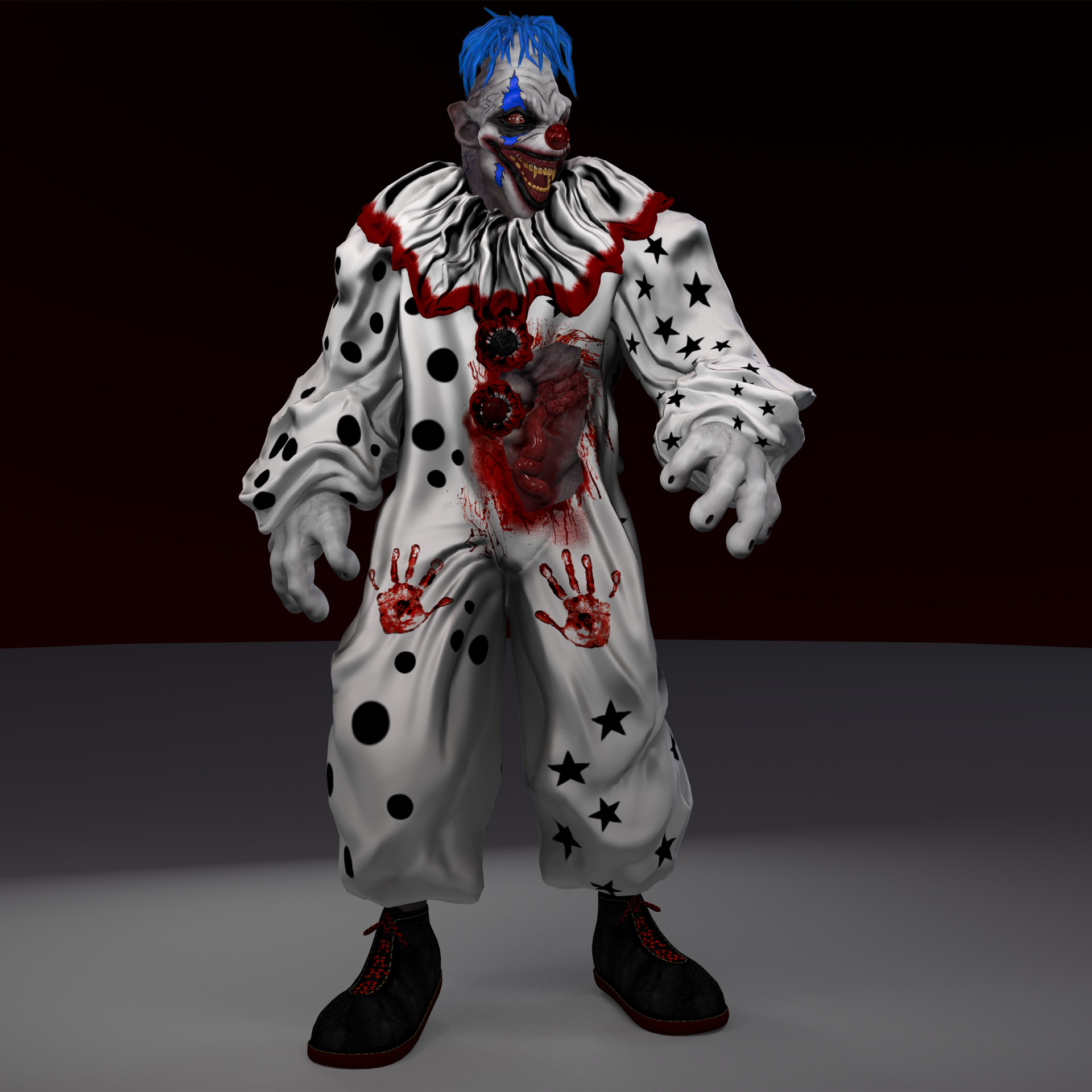 Artstation Killer Clown Mark Palcko