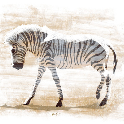 Cameron clow zebra painting clow