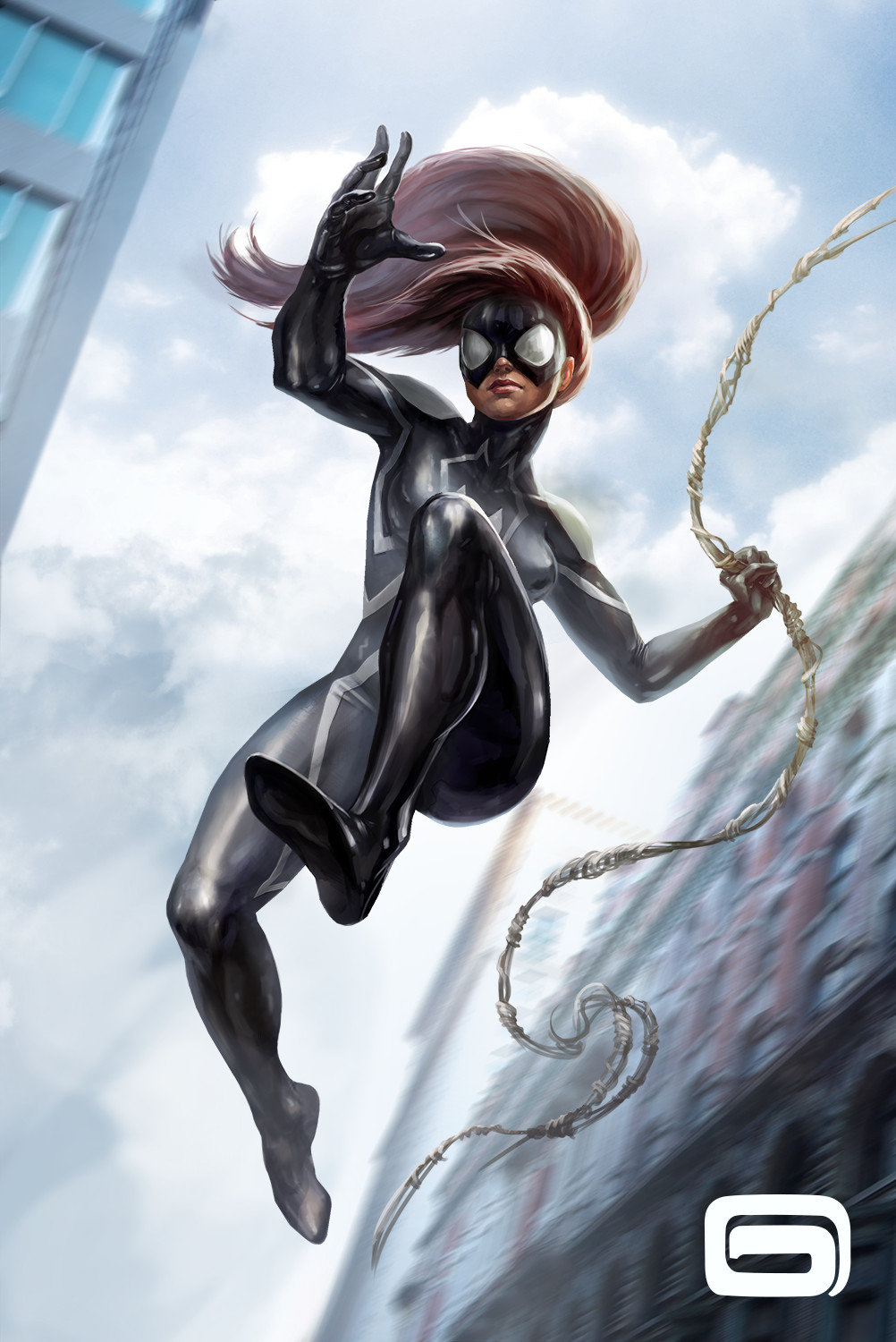 Artstation Spider Girl Maryna Shcherbakova