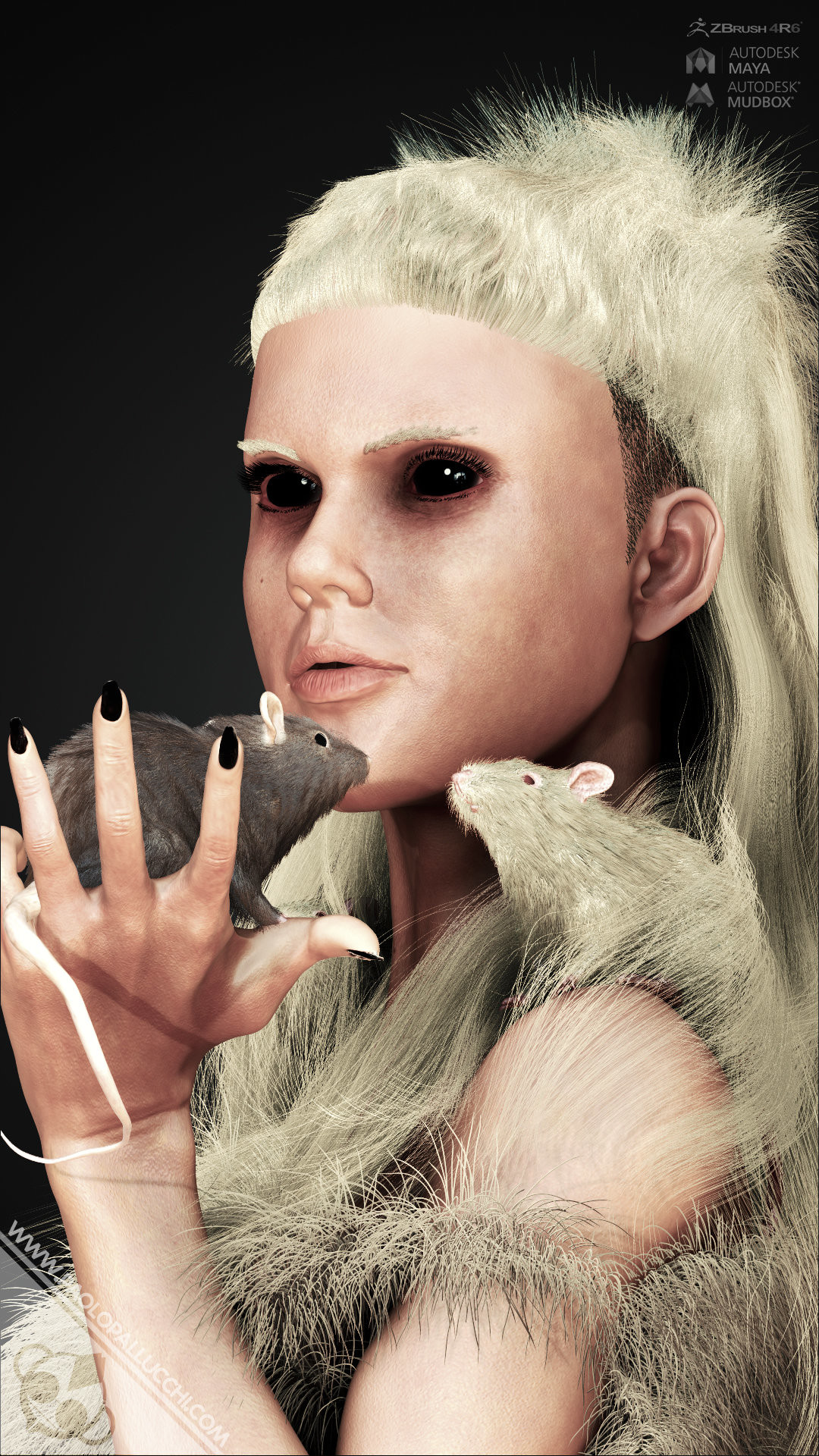 artstation yolandi arnold render