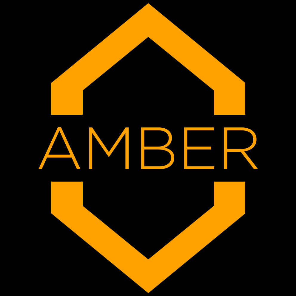 Artstation Amber Logo Design Luca Schmell