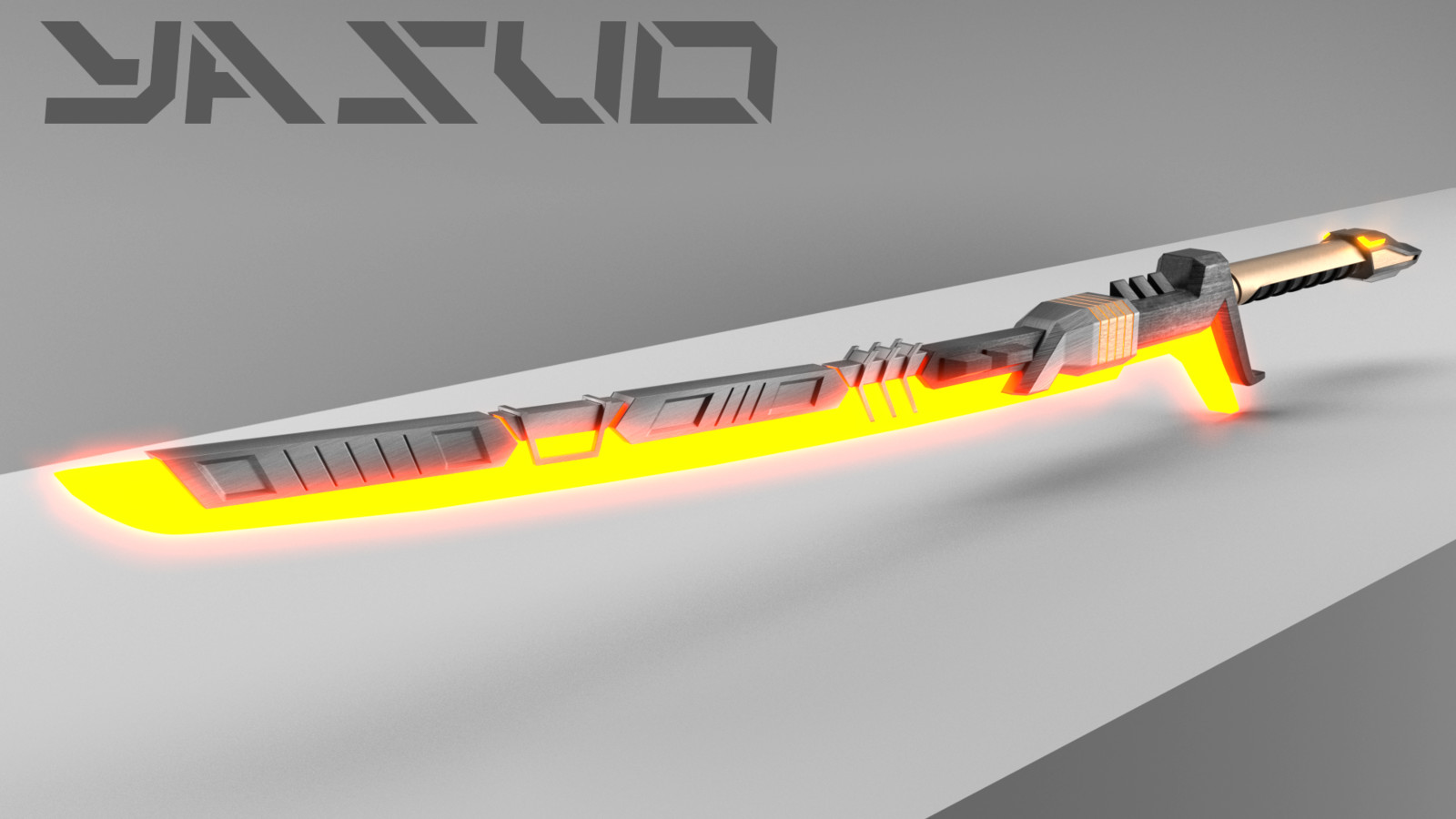 artstation project yasuo sword