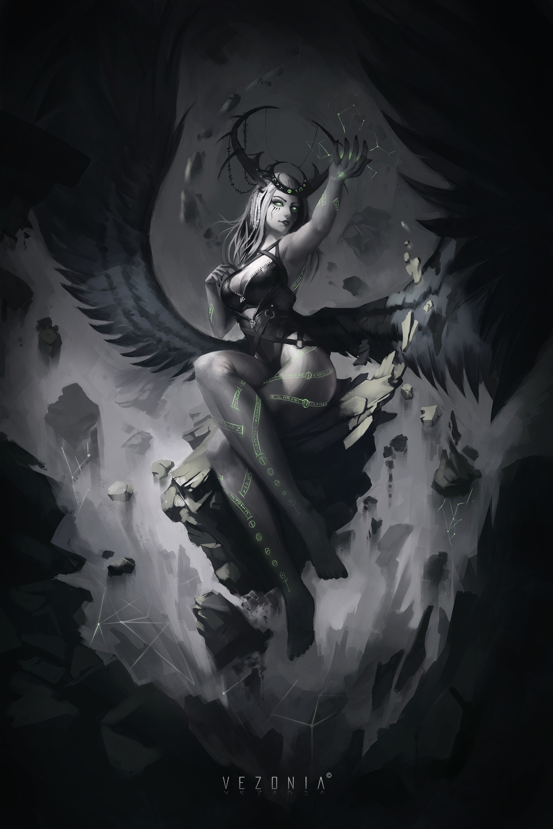 Artstation Elemental Goddess Of Earth Vezonia Lithium