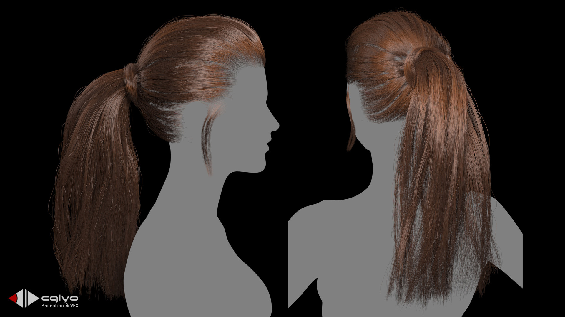 Artstation Xgen Ponytail Tutorial Obaida Hamdi