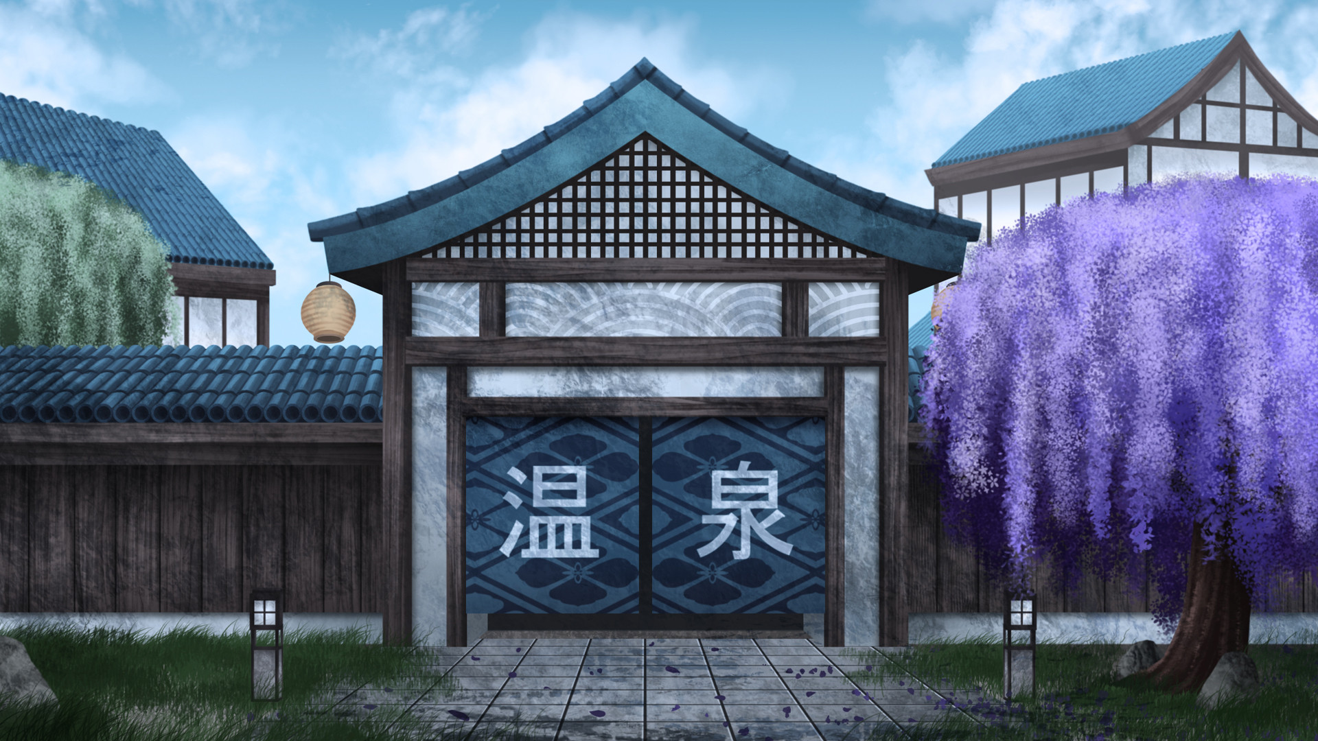 Classroom (visual novel BG), Duy Tung  Anime classroom, Anime background,  Anime scenery wallpaper