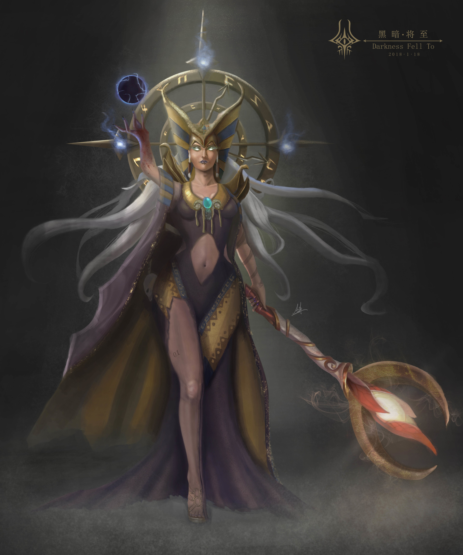 ArtStation 夜幕降临