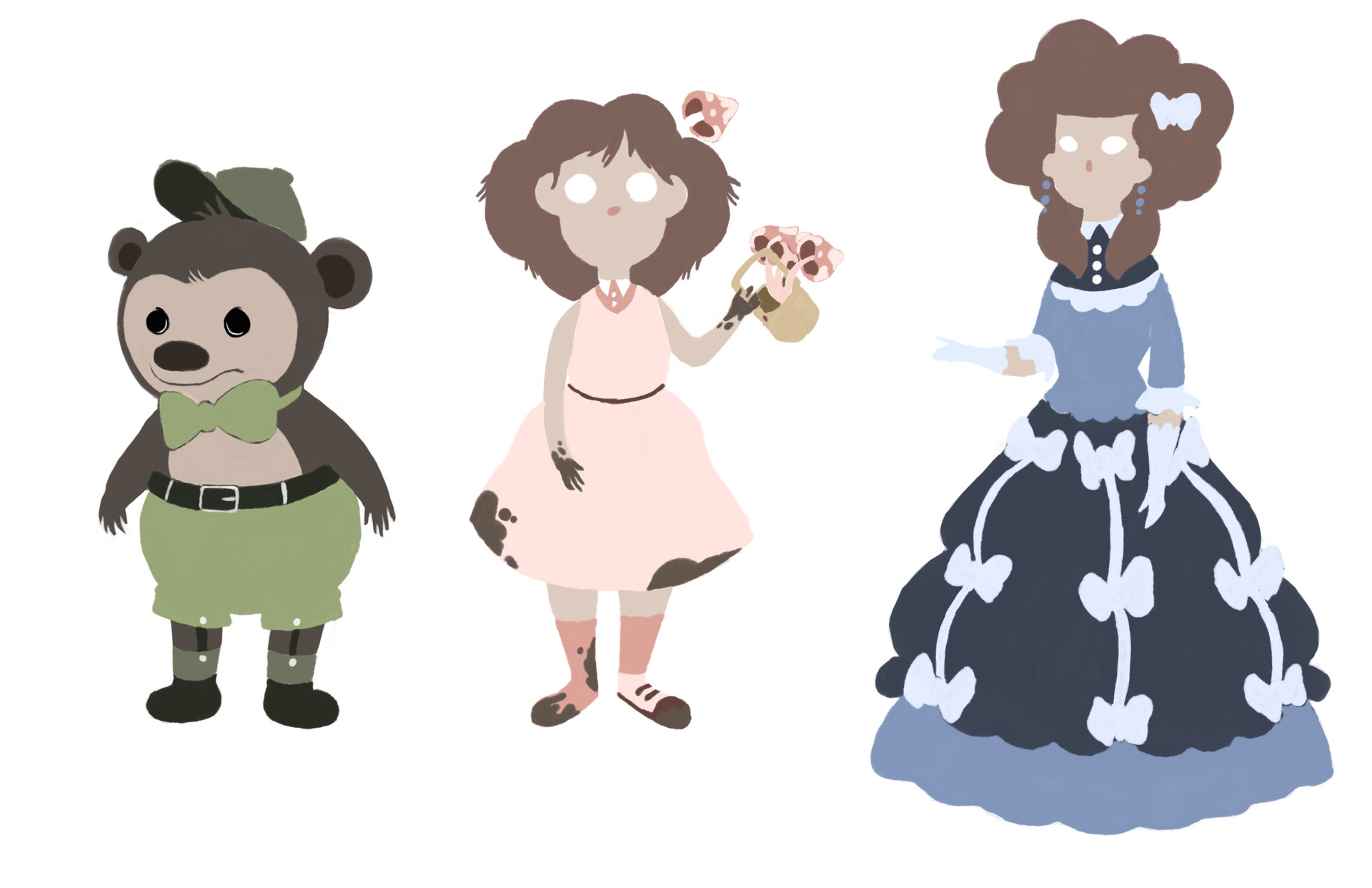 Artstation Over The Garden Wall Style Copy Hannah Lundgren