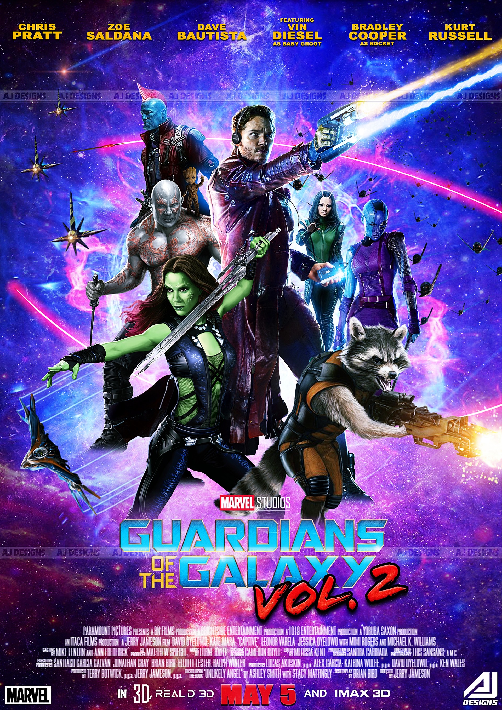 Artstation Guardians Of The Galaxy Aj Designs