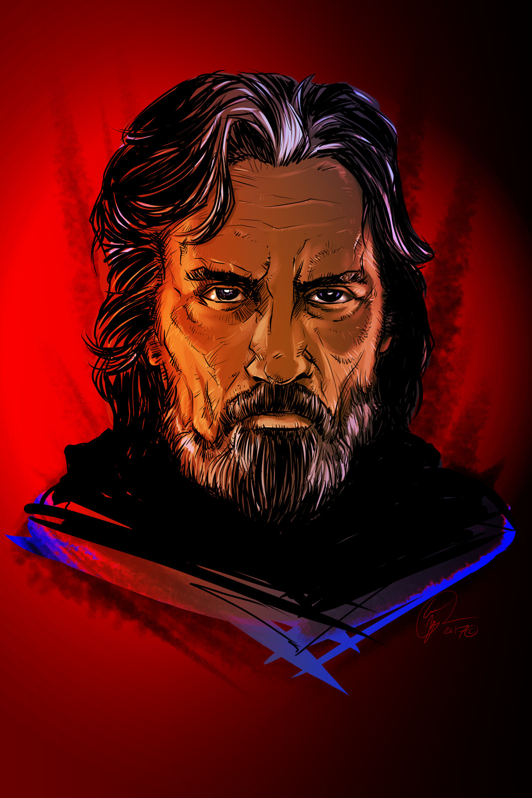Luke, Last Jedi