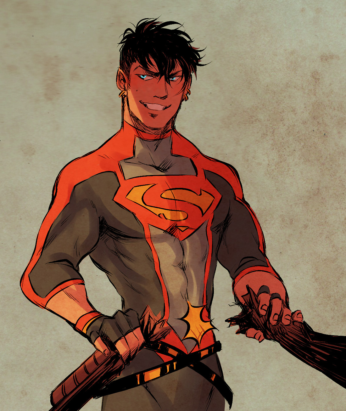 DC Art but mainly Superboy.