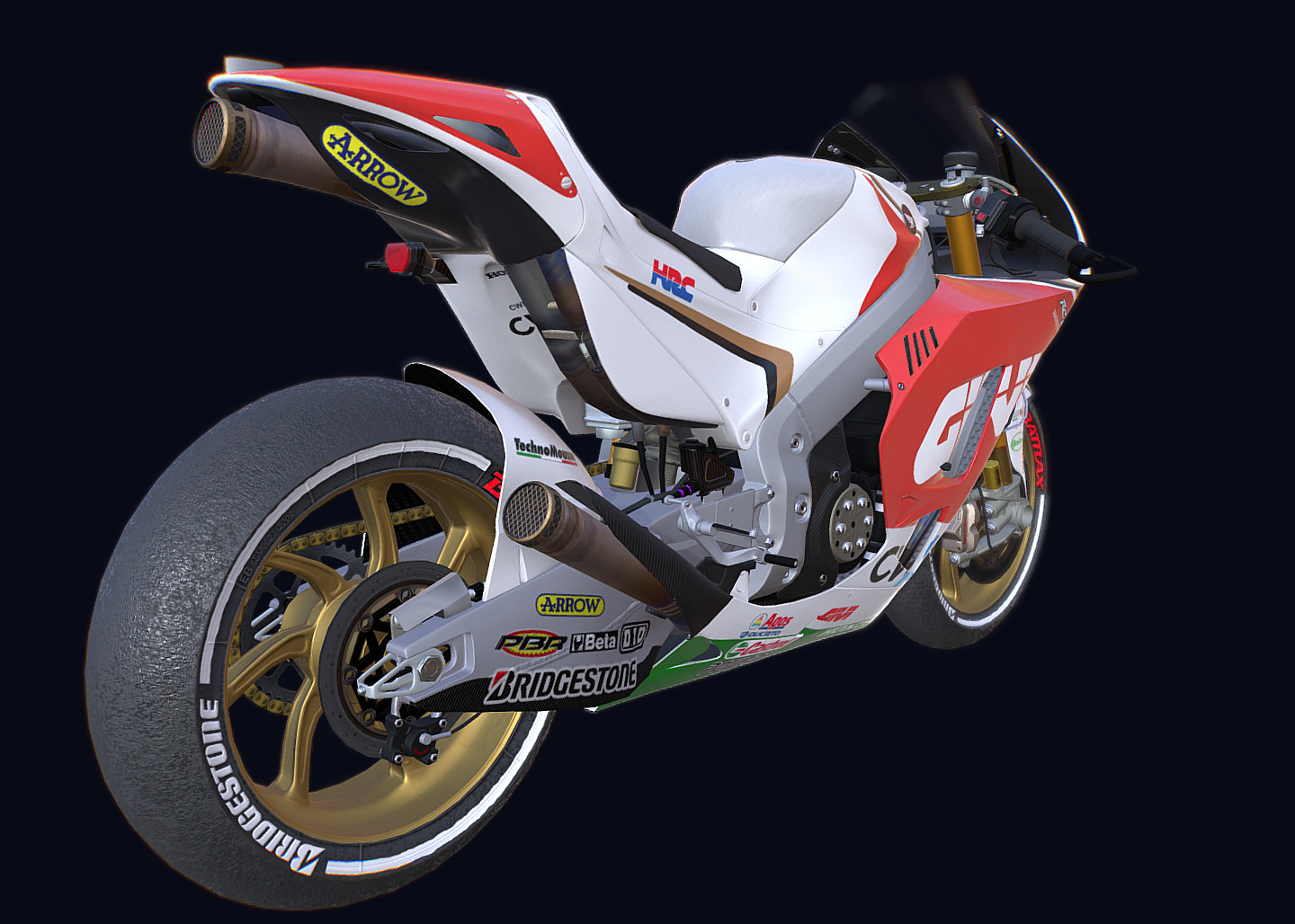 Yurii Shyryi Honda Rc213v Motogp