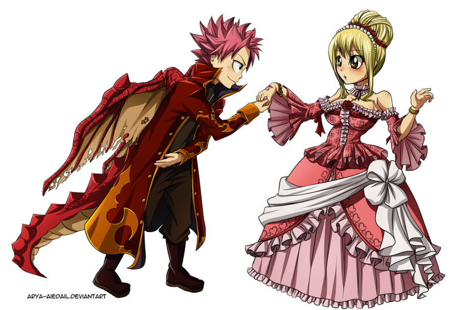 ArtStation - Fairy Tail: Natsu and Igneel Dragneel