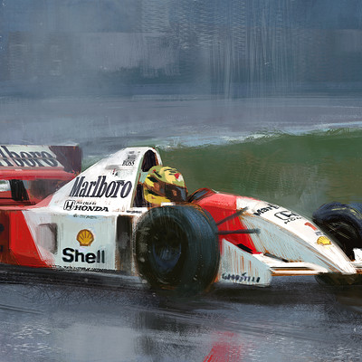 Jon kuo ayrton senna 1991
