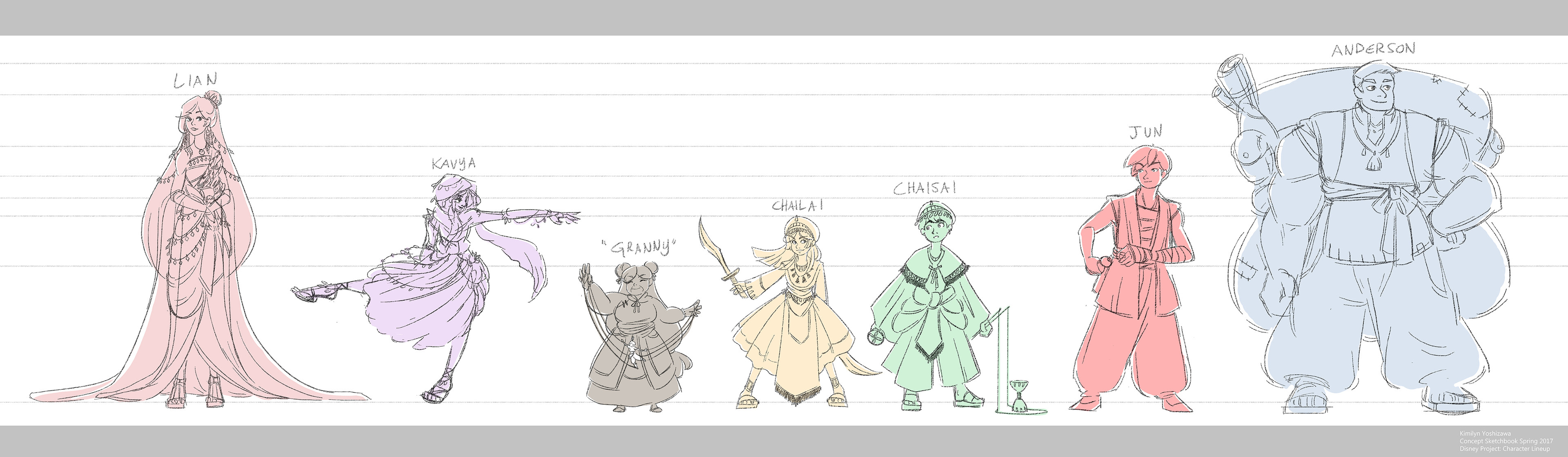 Character Lineup