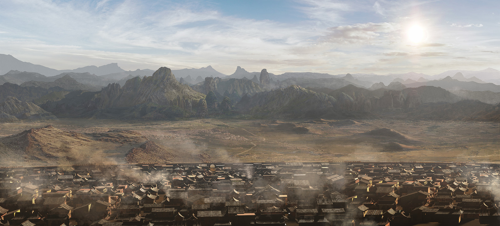 Concept &amp; Matte painting background